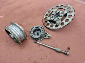 Honda 122226655443 1965 Tru 1969 Cm90 Rear Wheel Hub