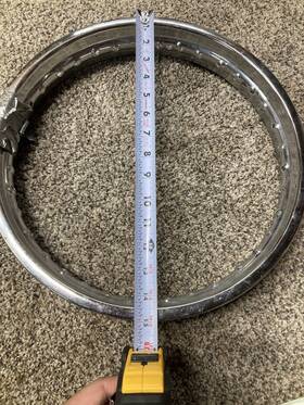 1234568 Honda Rear Rim Xr Xl 80 With Spokes 14 Inch 15 Wheel