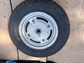 14200-234-1500 Honda 1987 Cn250 Cn 250 Helix Rear Wheel Tire Rim Piagzo Hexagon Clean