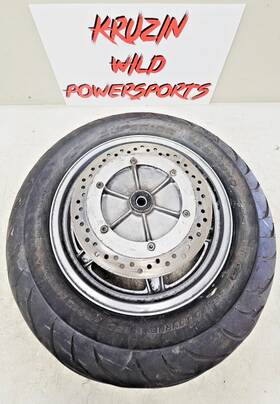 16mt3.50 Honda 1995 Goldwing Gl1500 Rear Mag Wheel Rim Tire 16x3.5 Brake Rotor