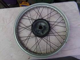 178849 Honda 1976 Elsinore Cr 250 Rear Wheel