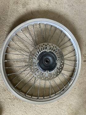 1992cr Honda 1992 1993 1994 Cr125 Cr250 Cr500 Front Wheel Rim Hub