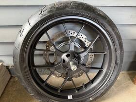 Honda 267195258108 2016-2020 Cb500 X Front Wheel Tire Rim 120/70 R17 Axle Brake Rotor