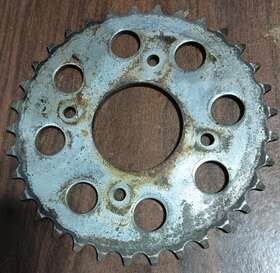 41200-453-000 Honda 1973 Vintage Cb175 Oem Rear Wheel Sprocket 33t