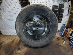 Vt1100c1 Honda 4178142 1998 Shadow Spirit 1100 Rear Back Wheel Rim