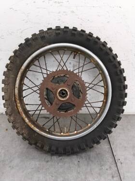 42601-115-000 Honda 1973-1976 Vintage Xr75 Rear Wheel Used