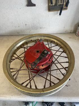 Honda 42601-149-000 1977 Xr 75 Rear Wheel