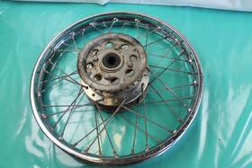 42601-342-670 Honda 1973 Cb175 Super Sport Rear Wheel And Hub