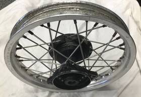 42601-gc4-830 Honda Cr80 Rear Wheel 14 X 1.60 1985 Oem Used Part P/n