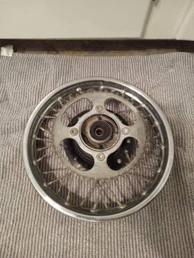 42601-gf5-000za Honda 1983 Cr60r Cr 60r Rear Wheel Assembly Hub Spokes Rim