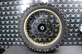 42601-ks6-000za Honda 1986 Cr125r Oem Did 18 Inch Gold Rear Back Wheel Rim Hub Tire