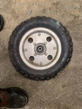 42601120000 Honda 69-74 Z50 Mini Trail 50 Front Wheel