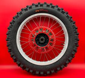 42630-kz4-405 Honda 1992 92 Cr125r Cr125 Oem Rear Wheel Rim 18 1.85 Hub Spokes New Tire