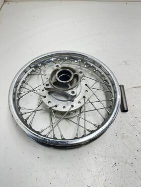 42635-kyk-910 Honda Crf 110f 2023 Rear Wheel Complete Hub Spoke Assembly Used Good