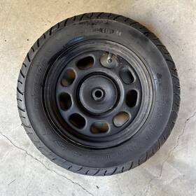 42650-ge1-772zb Honda 1985 - 2008 Elite Ch80 Rear Wheel And Tire