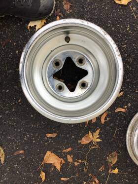 42650-hp1-600 Honda Oem Rear Wheel Rim Trx450e Trs450er 2006 #2