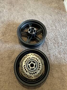 42650-k26-g00za Honda 2022-2024 Grom Oem Stock Msx125 Front And Rear Wheels Warped Rotor