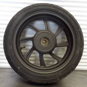 42650-k97-t00za Honda 19 Pcx 150 Rear Wheel Rim W Nice Tire