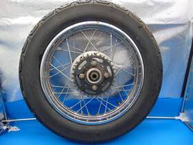 42650-kbg-405 Honda 1991-92 Cb250 Rear Wheel Rim And Hub Center Rotor