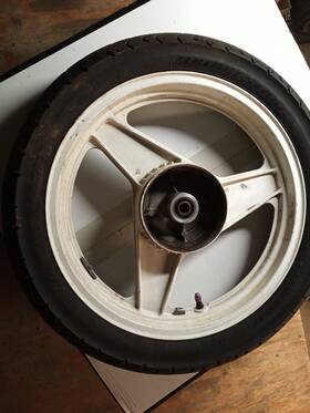 42650-kv0-000 Honda Interceptor Vtr250 Rear Wheel Fits 1988-1990
