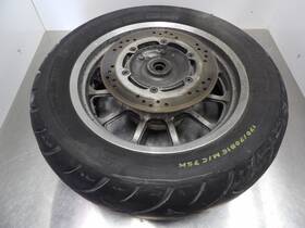 Honda 42650-mbc-010 98-01 Shadow Ace Vt1100t Rear Wheel 15 Inch Rim W Tire And Rotor