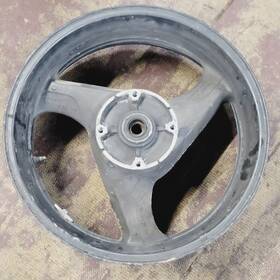 42650-mbw-d01 Honda 2004 01-05 Vtr1000f Superhawk Oem Rear Wheel Rim Straight Video 17x5.5