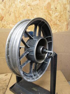 42650-me5-305 Honda 1983 Cb650sc Night Hawk 650 Rear Wheel