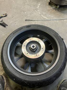 42650-mfr-405 Honda 10-17 Fury Vt1300cx Rear Back Wheel Rim