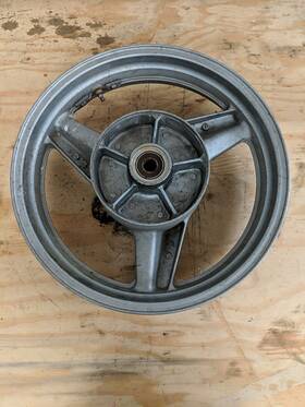 42650-mm5-305zb Honda 1987 Cb1000f Rear Wheel Straight