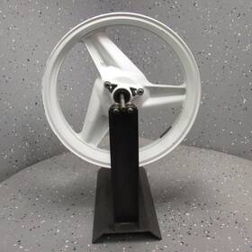 42650-mn4-305zd Honda Straight Oem Rear Rim / Back Wheel Nice 87-90 Cbr600 Cbr600f Hurricane