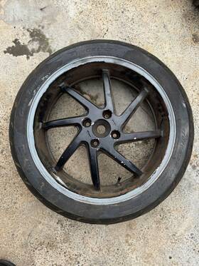 42650-mt4-305za Honda Vfr750 Interceptor Rear Wheel 1990-1993