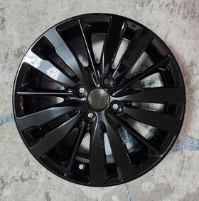 42700-t5r-a61 Honda 2018-2021 Fit 16x6 Gloss Black 15 Spoke Rim Oem