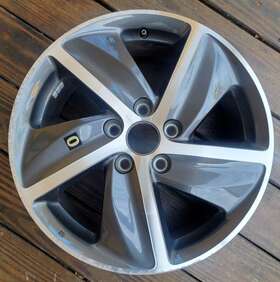 42700t7wac1 Honda 17 Inch Machined And Charcoal Alloy Wheel Rim For 2019-2022 Hr-v 63151