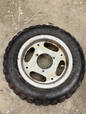 Honda 42701-165-890za Z50 Wheel Mini Trail Oem 1980-1987 Original Z50r Factory