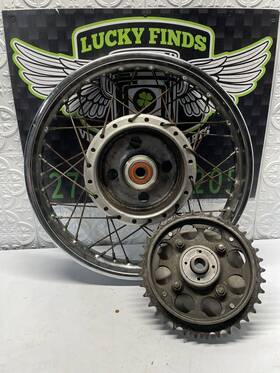 42701-300-013 Honda 79 Cb750 K Rear Rim Wheel Assy Sprocket Final Drive Flange
