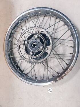 42610-436-000za Honda 42701-364-791 Oem 1979-80 Xl100 Rear Wheel Rim Assembly #42701-364-791 #42610-436-000za