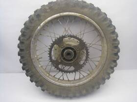 42701-gn1-003 Honda 1985 Xr80 Xr 80 Rear Wheel Tire With Drive Chain Sprocket Oem 42701-gn1-003 Honda 1985 Xr80 Xr 80 Rear Wheel Tire With Drive Chain Sprocket Oem