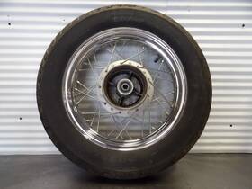 42701-kr3-003 Honda 85-87 Rebel Cmx250 Rear Wheel Rim With Tire