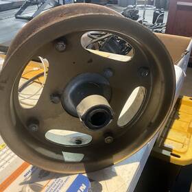42701165891 Honda 1994 Monkey Front Wheel Used For Parts