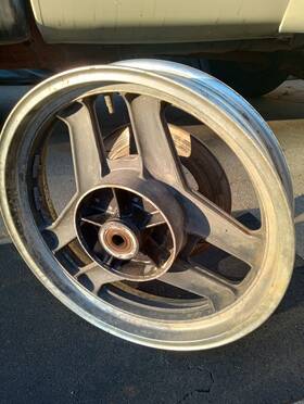 4444-5555000-3333-1111-0000 Honda 1984 Vf1000f Interceptor Rear Rim Wheel Vf 1000 F 84