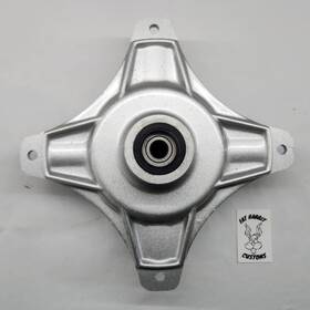 44600-098-010 Honda Vintage Oem Ct70 Front Wheel Hub #44600-098-010 - Silver Good Condition
