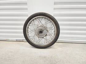 Honda 44601-235-000 1968 Scrambler Cl175 Oem Front Wheel Rim Tire Cb 2.75x18 68 Cb175 18in