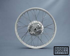 44601-356-670 Honda Oem 74-78 Xl350 21xx1.75 Front Spoked Wheel Rim Brake Panel Did -a