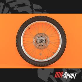 44601-mag-770 Honda 95-97 1995 Xr600r Xr600 Oem Front Wheel Hub Spokes Rim Rotor Tire
