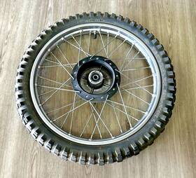 44602-437-000za Honda 1984 Xr80 Oem 16x1.40 Front Wheel Rim Hub Spokes