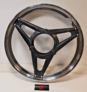 42650-166-325 Honda 44650-166-505 1982 Mb50 Rear Rim And Spokes Only P4658