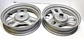 44650-gbl-860za Honda 2002 Metropolitan Front And Rear Rims Wheels Oem#