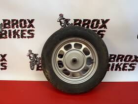 44650-ge1-671za Honda 2005 Ch80 Elite 80 Ch 85-07 Front Wheel Rim Tire Original Oem Silver