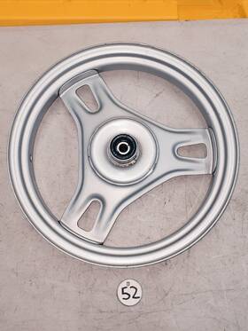 44650-gk8-305za Honda 1984-87 Nq50 Spree Rear Rim Wheel Cloud Silver Metallic #44650-gk8-305za