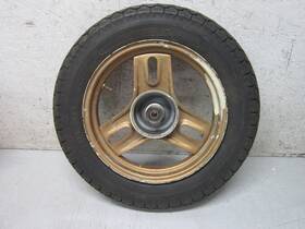44650-gm8-305 Honda 1985-86 Tg50 Gyro Front Wheel With Tire